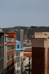 Urbascape in the city of Bilbao