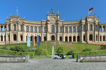 Fototapeta premium The Maximilianeum building in Munich, Germany