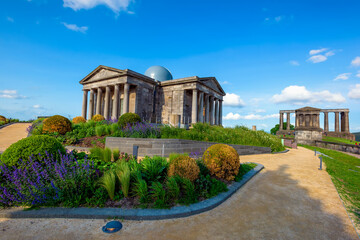 Calton hill in Edinburgh, Scotland, UK.