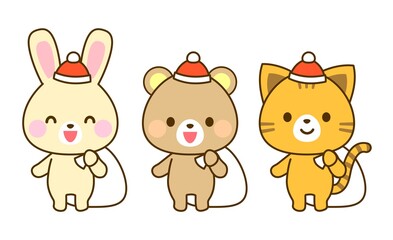 クリスマスイラスト　子供向け