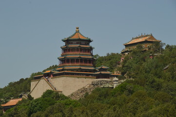 The beautiful temples and historical sites of the Ming and Qing Dynasty in Beijing / Peking, China