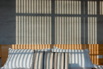Interior of a living room in a guest house