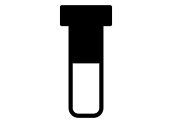 Test tube icon,vector illustration. Flat design style. vector test tube icon illustration isolated on White background, test tube icon Eps10. test tube icons graphic design vector symbols
