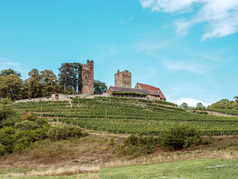 Blick auf Burg Neipperg, Heilbronner Land, Baden-W&uuml;rttemberg