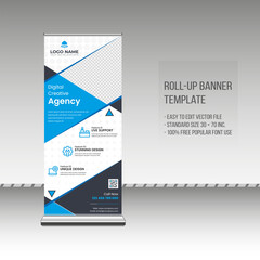 Business rollup banners for marketing