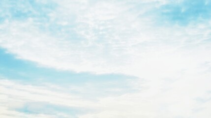 blue sky with clouds