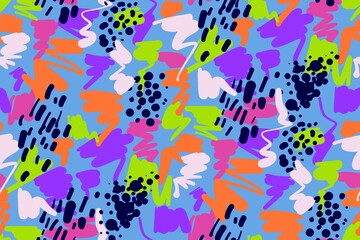 Abstract background . Hand drawn illustration. Modern design pattern. Vector