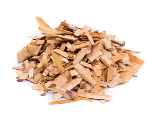 Pile of wood chips