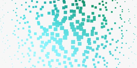 Light Green vector template with rectangles.