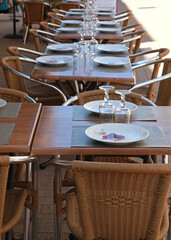 Terrasse d'un restaurant	