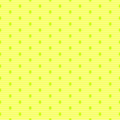  green dots with yellow lines and white background seamless repeat pattern