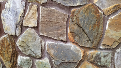 Light brown stone wall