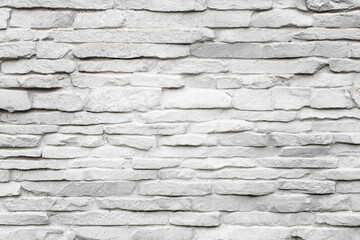 White brick wall texture .Home and office design backdrop.