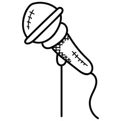 
A device to make sound louder for the listeners called microphone
