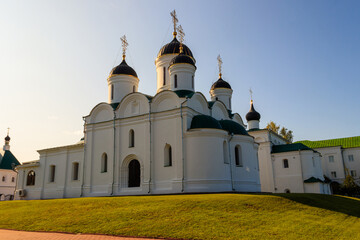 Transfiguration cathedral in Transfiguration monastery in Murom, Russia