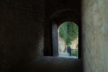Obraz premium Stone walls of the old town Ulcinj in Montenegro.