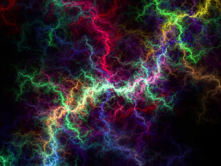 Abstract computer generated background.