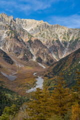 【長野県】秋の上高地 穂高連峰