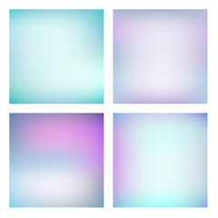 Obraz premium Abstract colorful smooth blurred vector background for design.