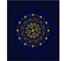 Round Mandala Art