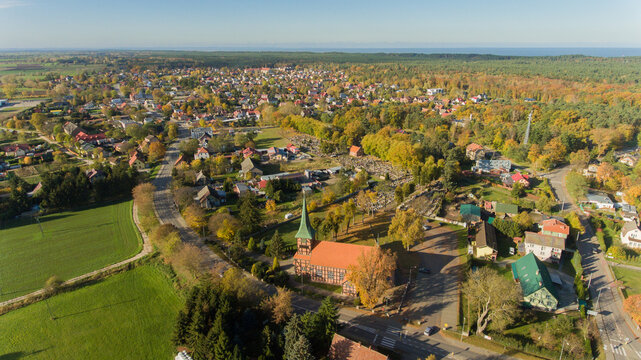 Stegna, Mierzeja Wiślana dron