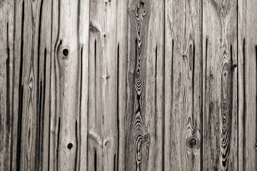 Monochrome wooden background. 