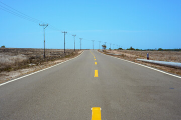 road in the desert