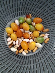 fruit on a plate