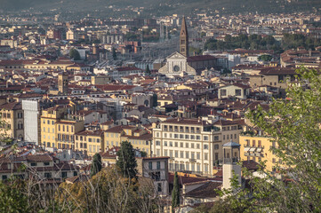 View of Florence from above
