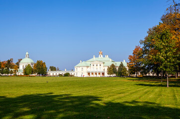 Fototapeta na wymiar Big Menshikov Palace. Oranienbaum. Lomonosov. St. Petersburg. Russia
