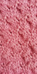 pink knitted background