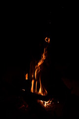 fire in the night