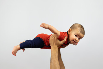 baby hero flying