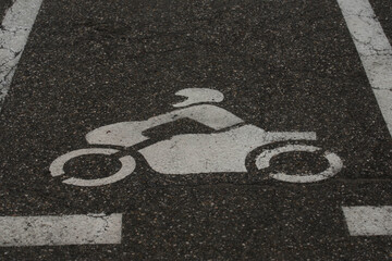 a motorcycle or bike logo