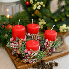 handmade, new year, christmas, gift, holiday, wreath, christmas, new year, festive, tree, candles, candlestick, soap, bull, year of the bull, box, packaging