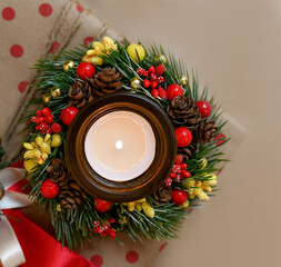 handmade, new year, christmas, gift, holiday, wreath, christmas, new year, festive, tree, candles, candlestick, soap, bull, year of the bull, box, packaging