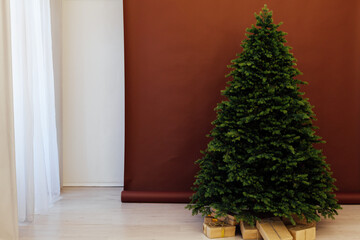 New Year's Interior Christmas Tree Toys Holiday
