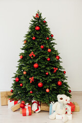 New Year's Eve home Christmas tree toys holiday December