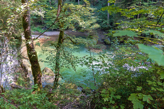 Kaskaden im Eistobel, Allg&auml;u