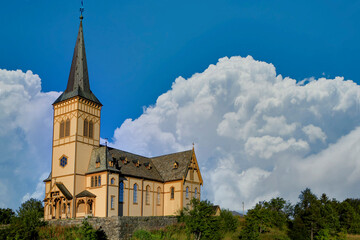 Vågan church, also known as Lofoten Cathedral, was consecrated in October 1898, and is located about 1 km east of Kabelvåg. Nordland county