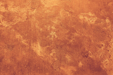 Old Orange Grunge Wall Background With copy space for design