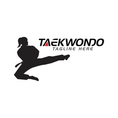 Fototapeta na wymiar Taekwondo Vector icon design
