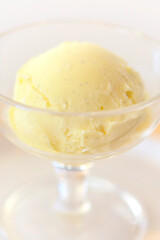 バニラアイスクリーム