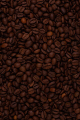 Coffee beans background
