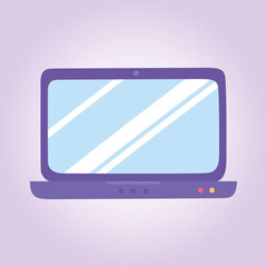 education laptop device school elementary cartoon icon