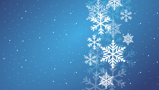 sfondo, neve, fiocchi di neve, nevicata, natale, inverno	
