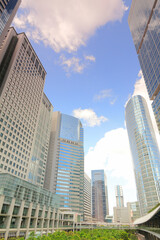 Fototapeta premium 品川の高層オフィス群