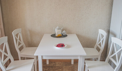 dining room table and chairs