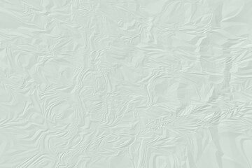 crumpled green paper background close up