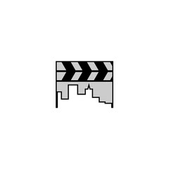 Illustration Vector Graphic of Town Clip